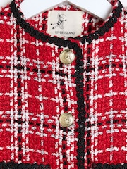 River Island Mädchen-Jacke mit weitem Schnitt aus 100 % Baumwolle - Bild 4 von 5