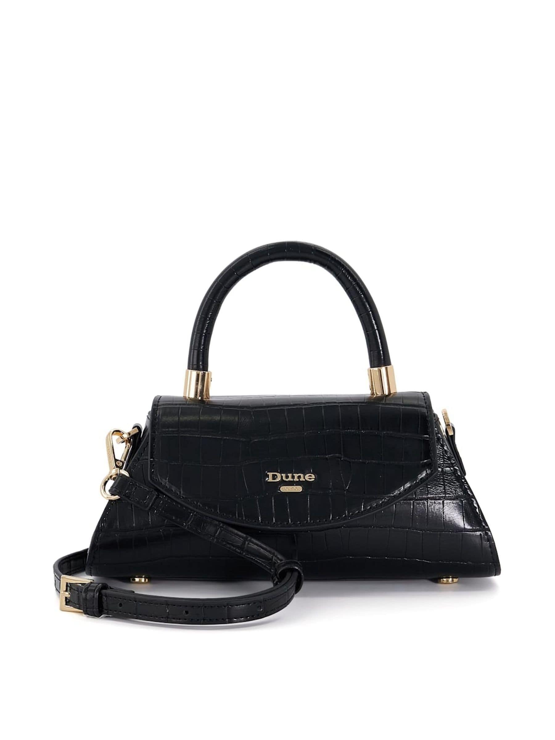 Buy Dune London Black Dini Mini Top Handle Grab Bag from Next Luxembourg