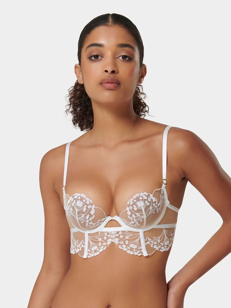 Bluebella Мариса Проводная белый бюстгальтер - Изображение 1 из 5