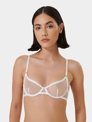 Wit - Bluebella Naomi balconette beugelmesh beha - Image 1 of 5