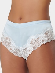 Bluebella Blue Isabella Luxury Satin Cami and Shorts Set - Image 4 of 4