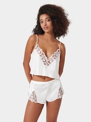 Bluebella Leonora Luxury Satin Cami and Shorts Set - Image 1 of 4