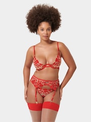 Bluebella Red Marian Suspender - Image 3 of 7