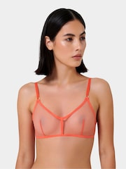 Bluebella Naomi Balcony Underwired Mesh Bra - Image 1 of 2