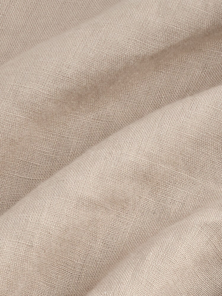 Stone Natural Signature 100% Linen Short Sleeve Shirt - Image 7 of 8