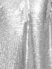 Rotate Silver Sequin Midi Dress - Image 7 of 7