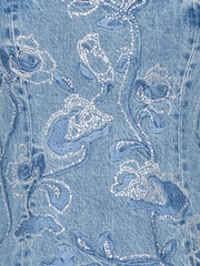 Rotate Blue Rhinestone Top - Image 7 of 7