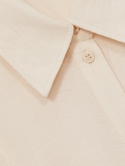 Reiss Cream Millie Belted Beach Cover-Up Playsuit - Image 5 of 5