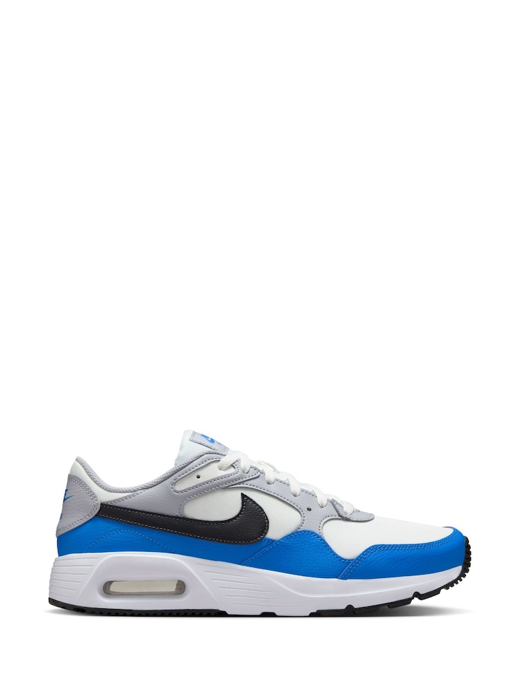 Nike White Blue Air Max SC Trainers - Image 1 of 10
