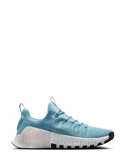 Nike Light Blue Free Metcon 6 Gym Trainers - Image 2 of 11