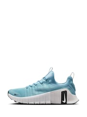 Nike Light Blue Free Metcon 6 Gym Trainers - Image 3 of 11