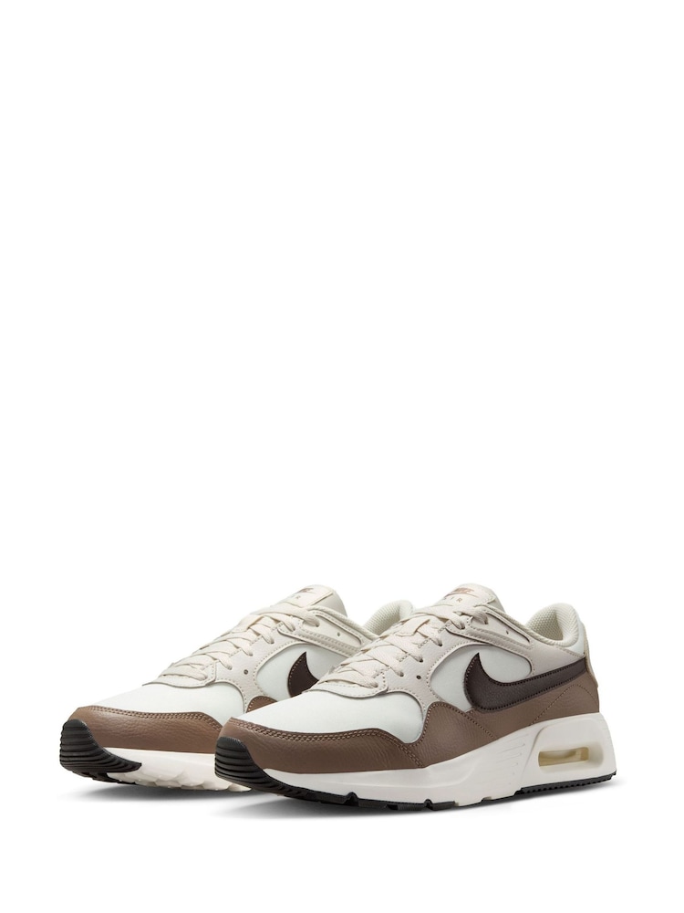 Nike Sail Brown Air Max SC Trainers - Image 3 of 9
