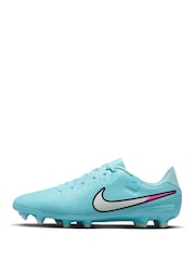 Nike Blue Adults Tiempo Legend 10 Academy Multi Ground Football Boots - Image 4 of 11