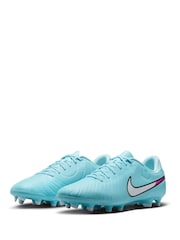Nike Blue Adults Tiempo Legend 10 Academy Multi Ground Football Boots - Image 5 of 11