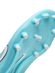 Nike Blue Adults Tiempo Legend 10 Academy Multi Ground Football Boots - Image 8 of 11