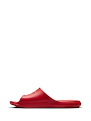 Nike Red Victori One Shower Sandals - Image 4 of 9