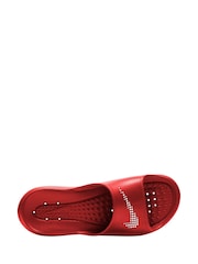 Nike Red Victori One Shower Sandals - Image 5 of 9