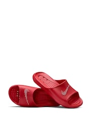 Nike Red Victori One Shower Sandals - Image 6 of 9