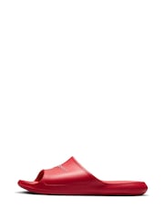 Nike Red Victori One Shower Sandals - Image 7 of 9