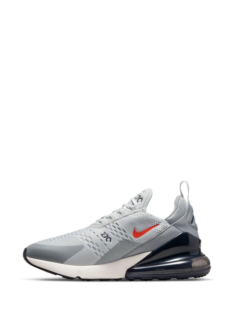 Nike Grey Air Max 270 Trainers - Image 1 of 8