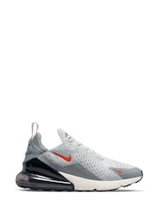 Nike Grey Air Max 270 Trainers - Image 2 of 8