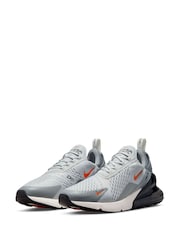Nike Grey Air Max 270 Trainers - Image 3 of 8