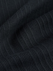 Black Textured Straight Leg Joggers - Image 6 of 9