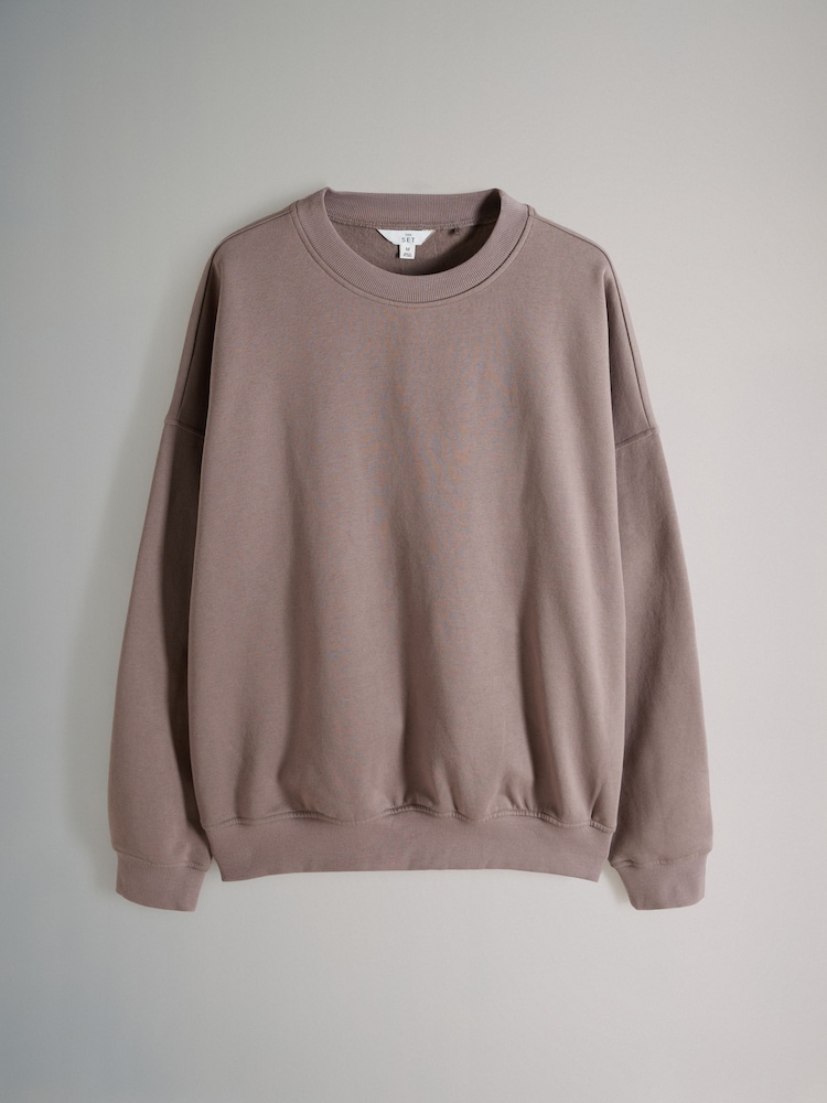 The Set 2 Lot de sweats oversize à épaules tombantes - Image 9 of 11