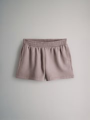 The Set Butter Yellow/Taupe Brown 2 Pack Relaxed Joggers Shorts - Image 9 of 11