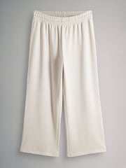 The Set Taupe Pink/Cream 2 Pack Loopback Wide Leg Joggers - Image 9 of 11