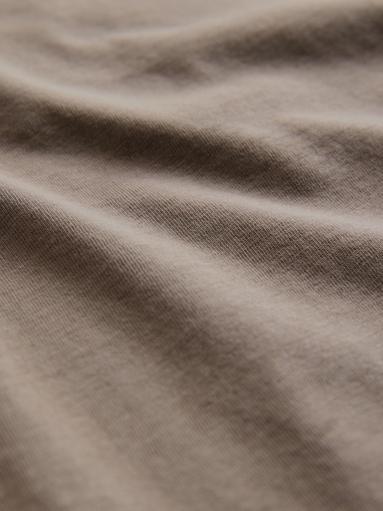 The Set Green/Grey Marl/White/Green Stripe 4 Pack Short Sleeved Relaxed T-Shirts - Image 7 of 7