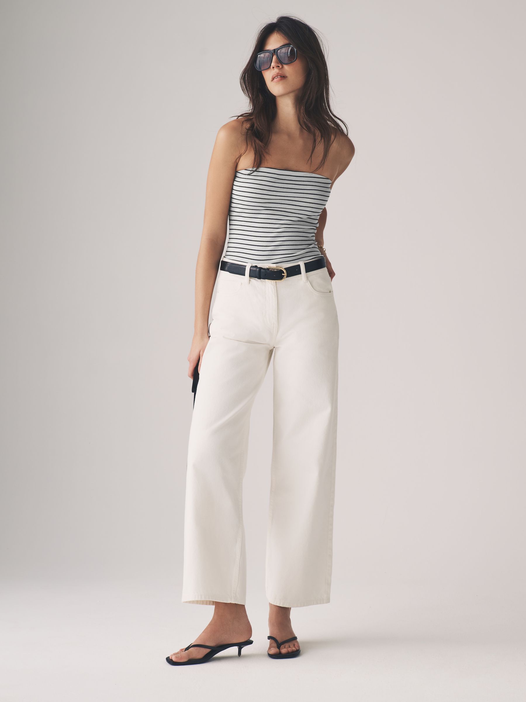 トップス Natalie ribbon set BEIGE BREA BANDEAU AND ASYMMETRIC MAXI SKIRT SET – Mable Clothing