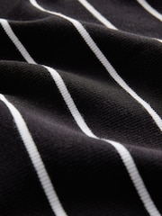 The Set Stripe/Grey Marl/White/Black 4 Pack Ribbed Racer Vests - Image 7 of 7