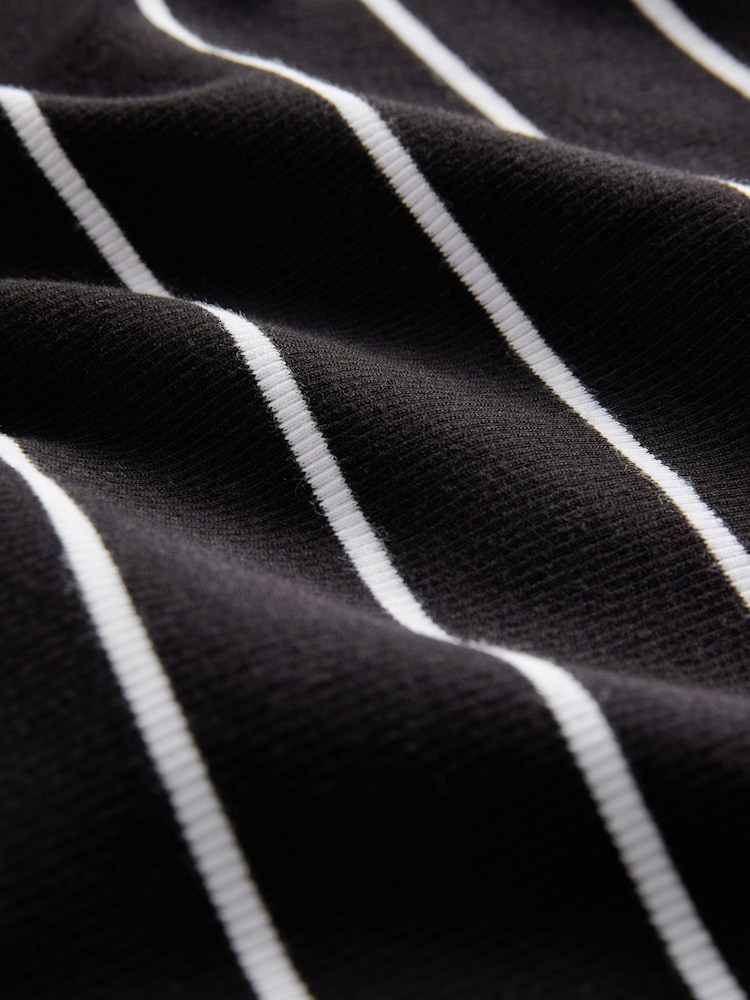 The Set Stripe/Grey Marl/White/Black 4 Pack Ribbed Racer Vests - Image 7 of 7