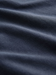The Set Navy/Cream/Peach Short Sleeve 3 Pack Relaxed Short Sleeved 100% Cotton T-Shirts - Image 6 of 6