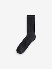 Black Signature Modal Cushioned Sports Socks 4 Pack - Image 3 of 6