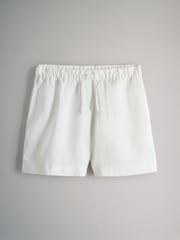 The Set Black/White 2 Pack Linen Blend Shorts - Image 3 of 5