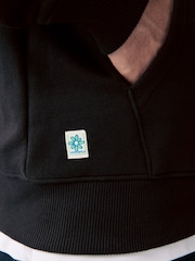 Black Graphic Print Hoodie - Image 6 of 10