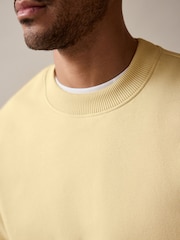 Gelb - Rich Jersey Crew Sweatshirt - Image 4 of 8