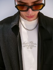 Black Plisse Zip Shacket - Image 2 of 9
