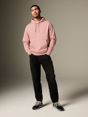 Pink Regular Fit Rich Jersey Fabric Hoodie - Image 2 of 9