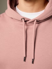 Pink Regular Fit Rich Jersey Fabric Hoodie - Image 5 of 9