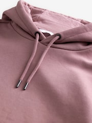 Pink Regular Fit Rich Jersey Fabric Hoodie - Image 8 of 9