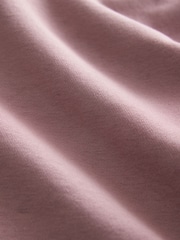 Pink Regular Fit Rich Jersey Fabric Hoodie - Image 9 of 9