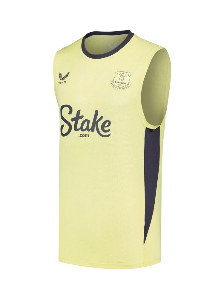 Castore Yellow Everton Players Training Vest - Image 2 of 3