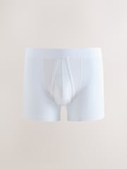 White 5 Pack A-Front Cotton Rich Boxers - Image 2 of 5