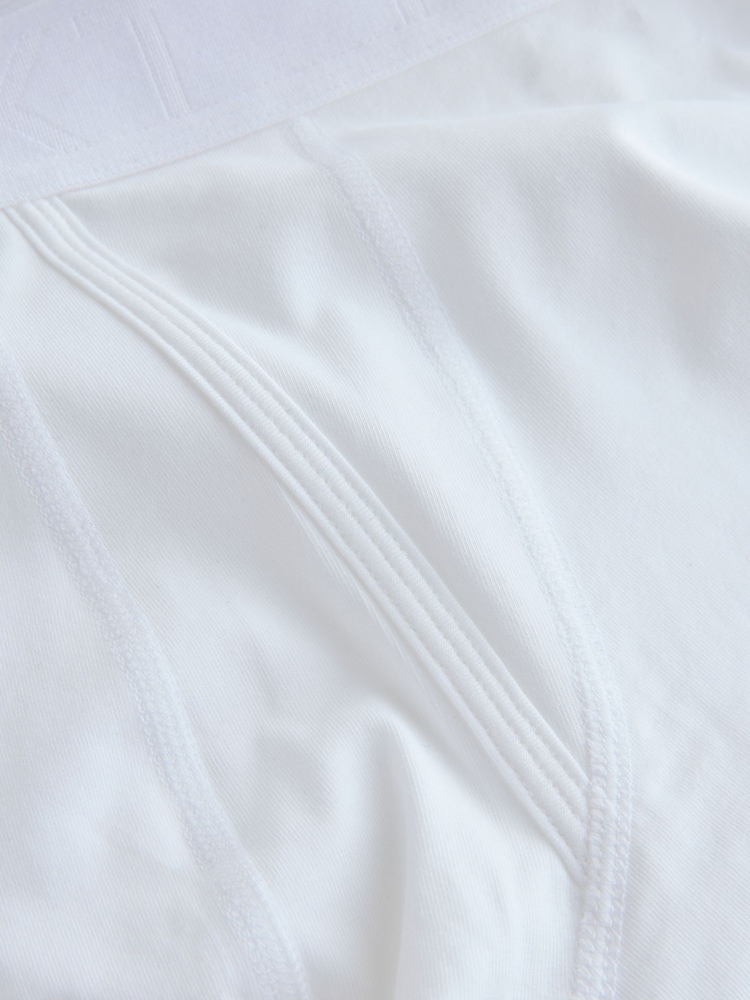 White 5 Pack A-Front Cotton Rich Boxers - Image 5 of 5