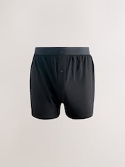Grey 5 Pack Loose Boxers - Image 3 of 9