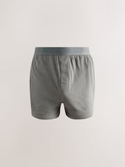 Grey 5 Pack Loose Boxers - Image 5 of 9