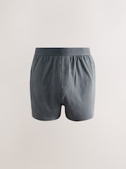 Grey 5 Pack Loose Boxers - Image 7 of 9